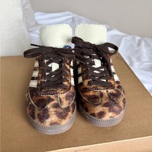 Adidas Brown Leopard Sneakers women size